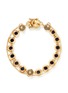 Main View - Click To Enlarge - EDDIE BORGO - Pavé gemstone swag bracelet