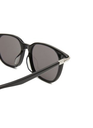 Detail View - Click To Enlarge - DIOR - DiorBlackSuit S12F Round Acetate Sunglasses