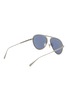 Figure View - Click To Enlarge - BULGARI - Octo Finissimo Aviator Titanium Oval Sunglasses