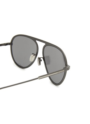 Detail View - Click To Enlarge - BULGARI - Octo Finissimo Aviator Titanium Sunglasses