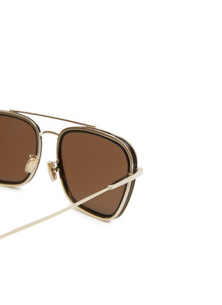 Detail View - Click To Enlarge - BULGARI - B.ZERO1 Metal Square Sunglasses