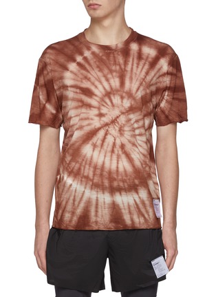 Main View - Click To Enlarge - SATISFY - Cloudmerino™ Tie Dye Wool T-shirt