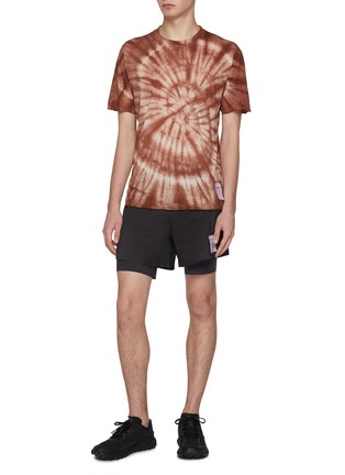 Figure View - Click To Enlarge - SATISFY - Cloudmerino™ Tie Dye Wool T-shirt