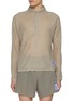 Main View - Click To Enlarge - SATISFY - Ghostfleece™ Ad Light Half Zip Sweater