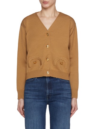 Main View - Click To Enlarge - BLAZÉ MILANO - Sebright V-neck Cardigan