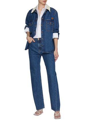 Figure View - Click To Enlarge - BLAZÉ MILANO - Marengo Sayula Twisted Seam Jeans