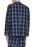 Back View - Click To Enlarge - THOM BROWNE  - Large Chequered Blazer