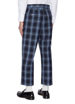 Back View - Click To Enlarge - THOM BROWNE  - Large Checkered Pants