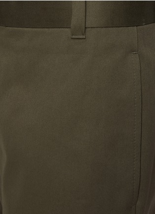  - THOM BROWNE  - Unconstructed Cotton Twill Shorts
