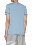 Back View - Click To Enlarge - THOM BROWNE  - Cotton Rib Cuff T-Shirt