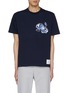 Main View - Click To Enlarge - THOM BROWNE  - Cotton Rose T-Shirt