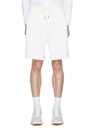 Main View - Click To Enlarge - THOM BROWNE  - Cotton Sweat Shorts