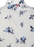  - THOM BROWNE  - Cotton Poplin Rose Print Shirt