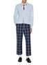 Figure View - Click To Enlarge - THOM BROWNE - Cotton Poplin Rose Print Shirt