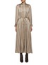 Main View - Click To Enlarge - KITON - Printed Silk Shirt Dress