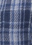  - KITON - Spread Collar Tartan Cashmere Shirt