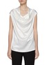 Main View - Click To Enlarge - KITON - Cap Sleeve Cowl Neck Top