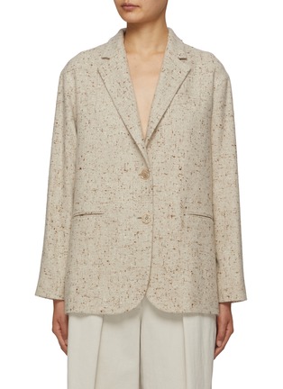 Main View - Click To Enlarge - KITON - Single Breasted Cashmere Blazer