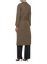 Back View - Click To Enlarge - KITON - V-Neck Belted Cashmere Coat