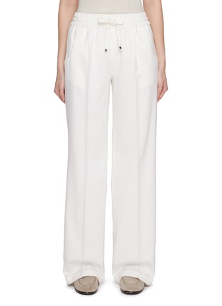 Main View - Click To Enlarge - KITON - Elasticated Waist Cashmere Pants