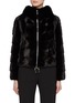 Main View - Click To Enlarge - KITON - Reversible Hooded Zip Up Jacket