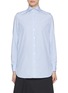 Main View - Click To Enlarge - KITON - Striped Cotton Poplin Shirt