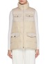 Main View - Click To Enlarge - KITON - Two Toned Puffer Gilet