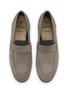 Detail View - Click To Enlarge - BRUNELLO CUCINELLI - Monili Embellished Suede Loafers