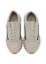 Detail View - Click To Enlarge - BRUNELLO CUCINELLI - Monili Embellished Leather Sneakers