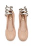 Detail View - Click To Enlarge - RENÉ CAOVILLA - Cleo 40 Serpent Leather Heeled Pumps