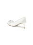  - RENÉ CAOVILLA - Floriane 60 Lace Satin Pumps