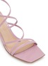 Detail View - Click To Enlarge - GIANVITO ROSSI - 55 Leather Glass Sandals