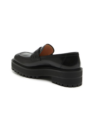  - GIANVITO ROSSI - Flatform Leather Loafers