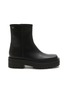 Main View - Click To Enlarge - GIANVITO ROSSI - Flatform Leather Boots