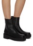 Figure View - Click To Enlarge - GIANVITO ROSSI - Flatform Leather Boots