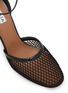 Detail View - Click To Enlarge - ALAÏA - 90 Patent Leather Fishnet Pumps