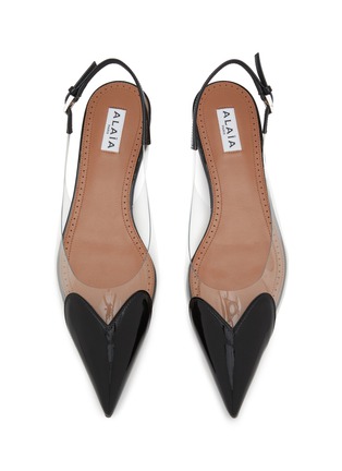 Detail View - Click To Enlarge - ALAÏA - Le Coeur Slingback Flats