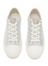 Detail View - Click To Enlarge - JIMMY CHOO - Palma MAXI/F Leather Women's Sneakers