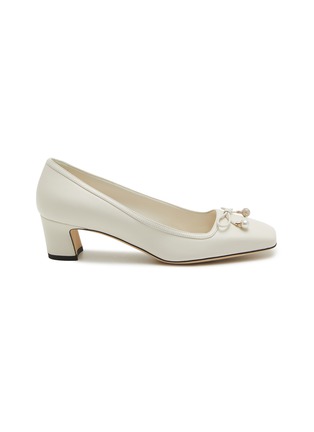 Main View - Click To Enlarge - JIMMY CHOO - Elme 45 Leather Pumps