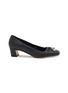 Main View - Click To Enlarge - JIMMY CHOO - Elme 45 Leather Ballerina Pumps