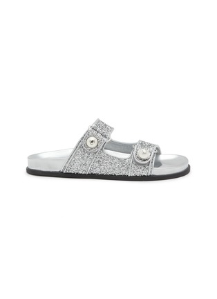 Main View - Click To Enlarge - JIMMY CHOO - Fayence Glitter Sandals