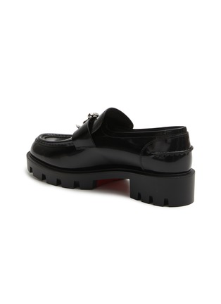  - CHRISTIAN LOUBOUTIN - Moc Lug Leather Loafers