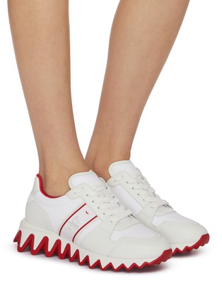 Figure View - Click To Enlarge - CHRISTIAN LOUBOUTIN - Nastroshark Low Top Women's Sneakers