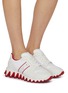 Figure View - Click To Enlarge - CHRISTIAN LOUBOUTIN - Nastroshark Low Top Women's Sneakers