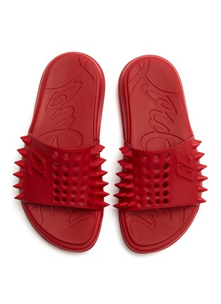 Detail View - Click To Enlarge - CHRISTIAN LOUBOUTIN - Take It Easy Rubber Sandals