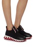 Figure View - Click To Enlarge - CHRISTIAN LOUBOUTIN - Tiketa Run Low Top Women's Sneakers