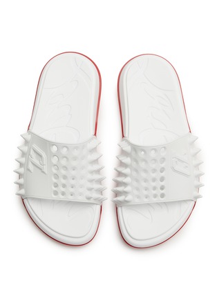 Detail View - Click To Enlarge - CHRISTIAN LOUBOUTIN - Take It Easy Rubber Sandals