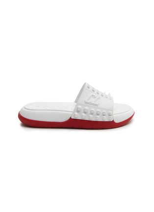 Main View - Click To Enlarge - CHRISTIAN LOUBOUTIN - Take It Easy Rubber Sandals