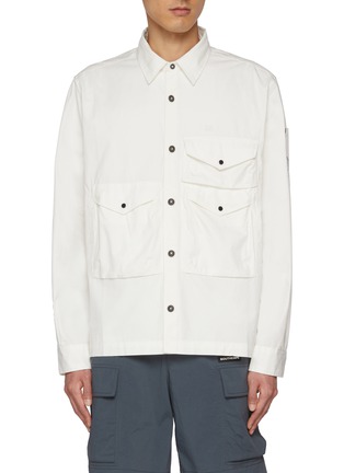 Main View - Click To Enlarge - C.P. COMPANY - Pocket Cotton Overshirt