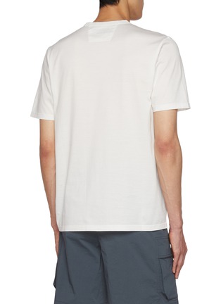 Back View - Click To Enlarge - C.P. COMPANY - Mercerised Cotton T-Shirt